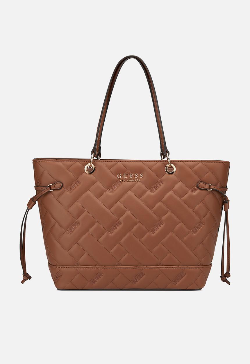 GUESS - Ahb Kelce Carryall Bag - Cognac