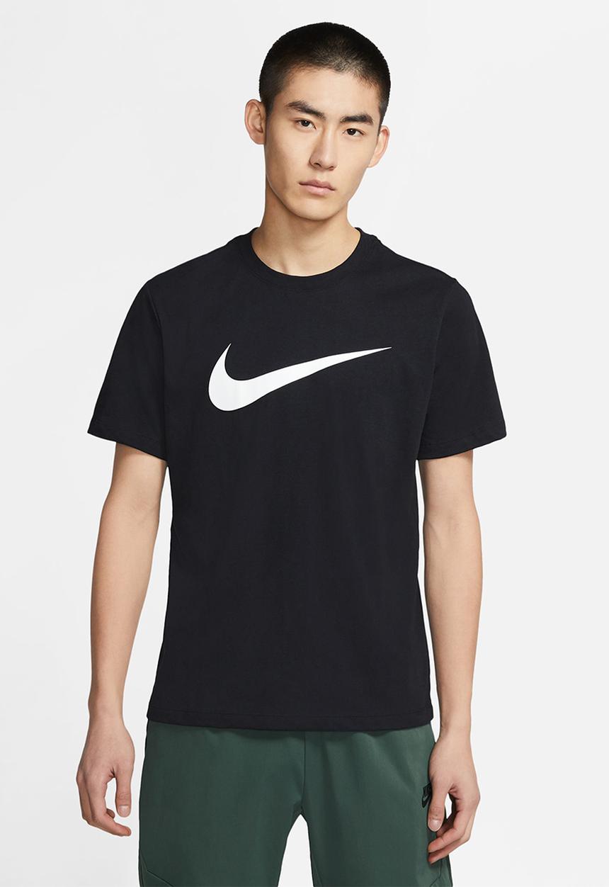 Nike - NSW  Icon Swoosh Tee - Black/White