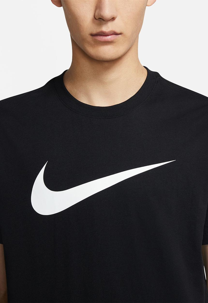Nike - NSW  Icon Swoosh Tee - Black/White