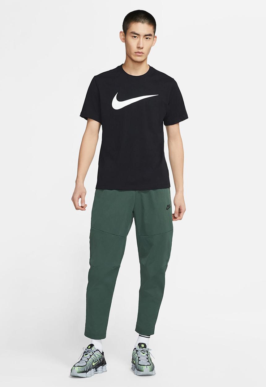 Nike - NSW  Icon Swoosh Tee - Black/White