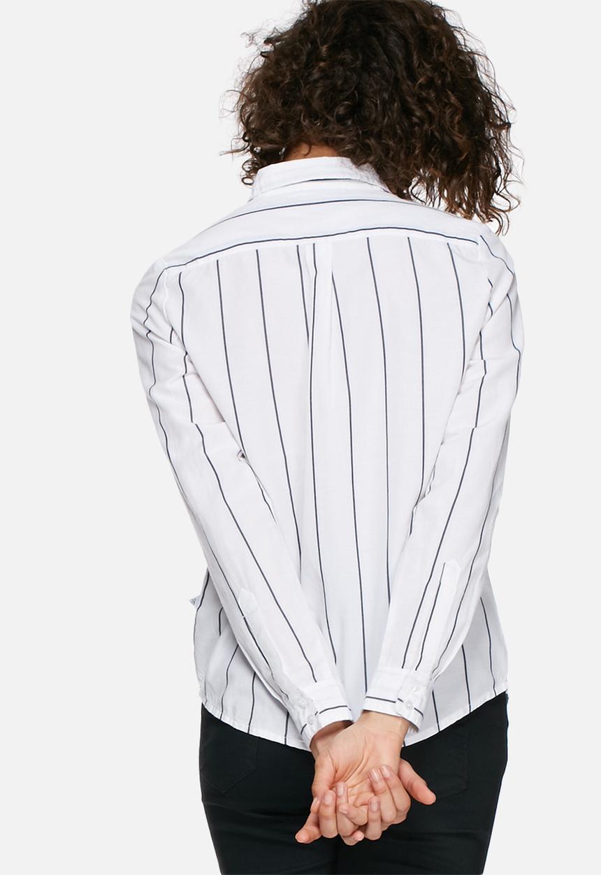 Noisy May - Cono pinstripe shirt