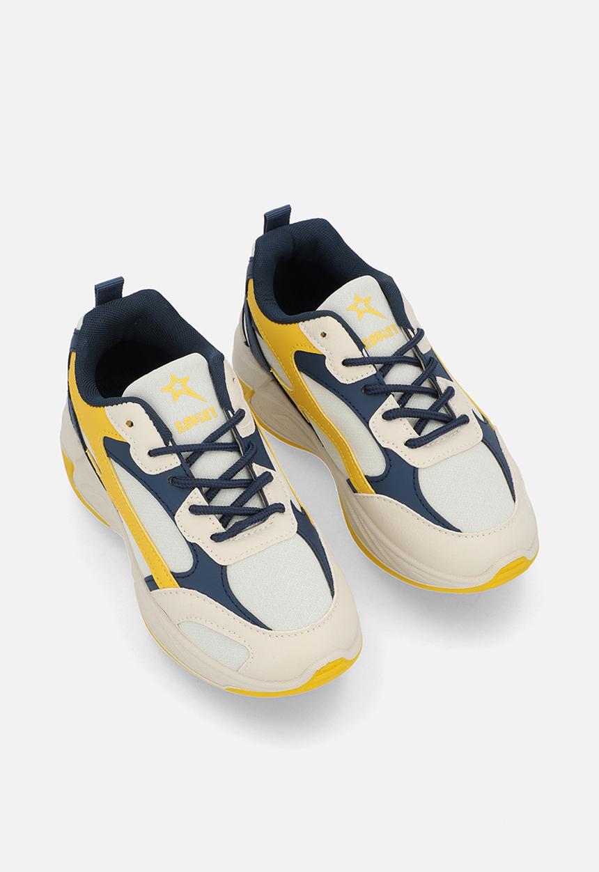 SOVIET - K clementine - cream/yellow/navy