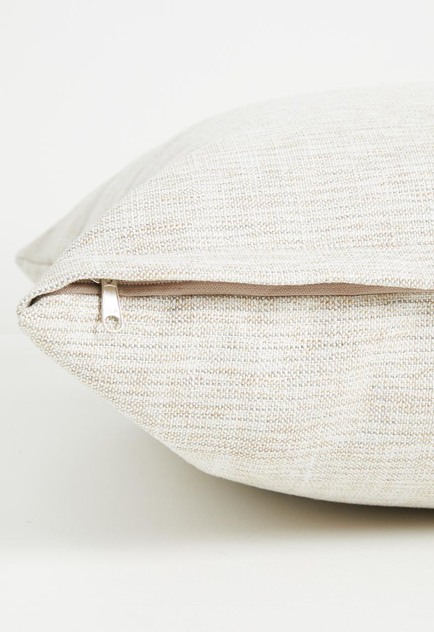 Sixth Floor - Luxe Woven Cushion Cover - Natural