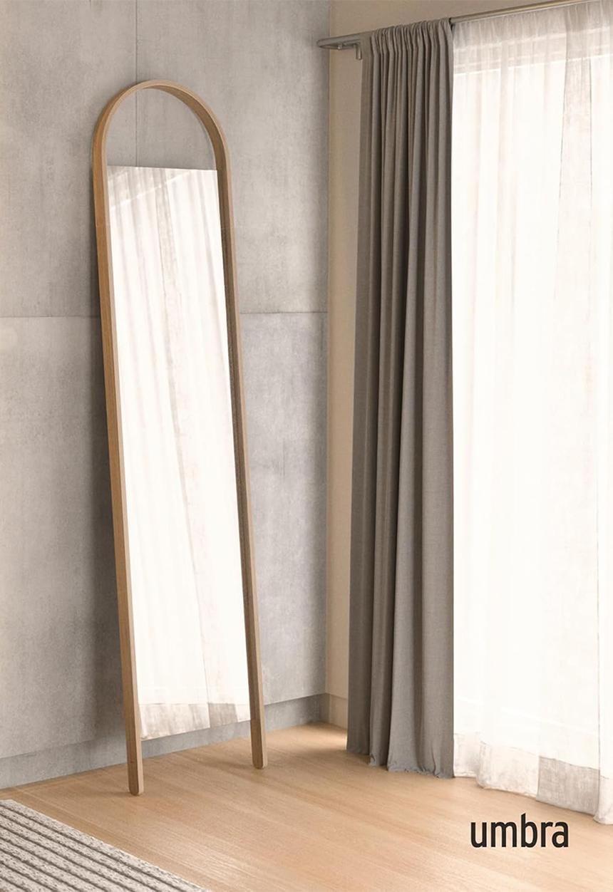 Umbra - Bellwood leaning mirror - natural