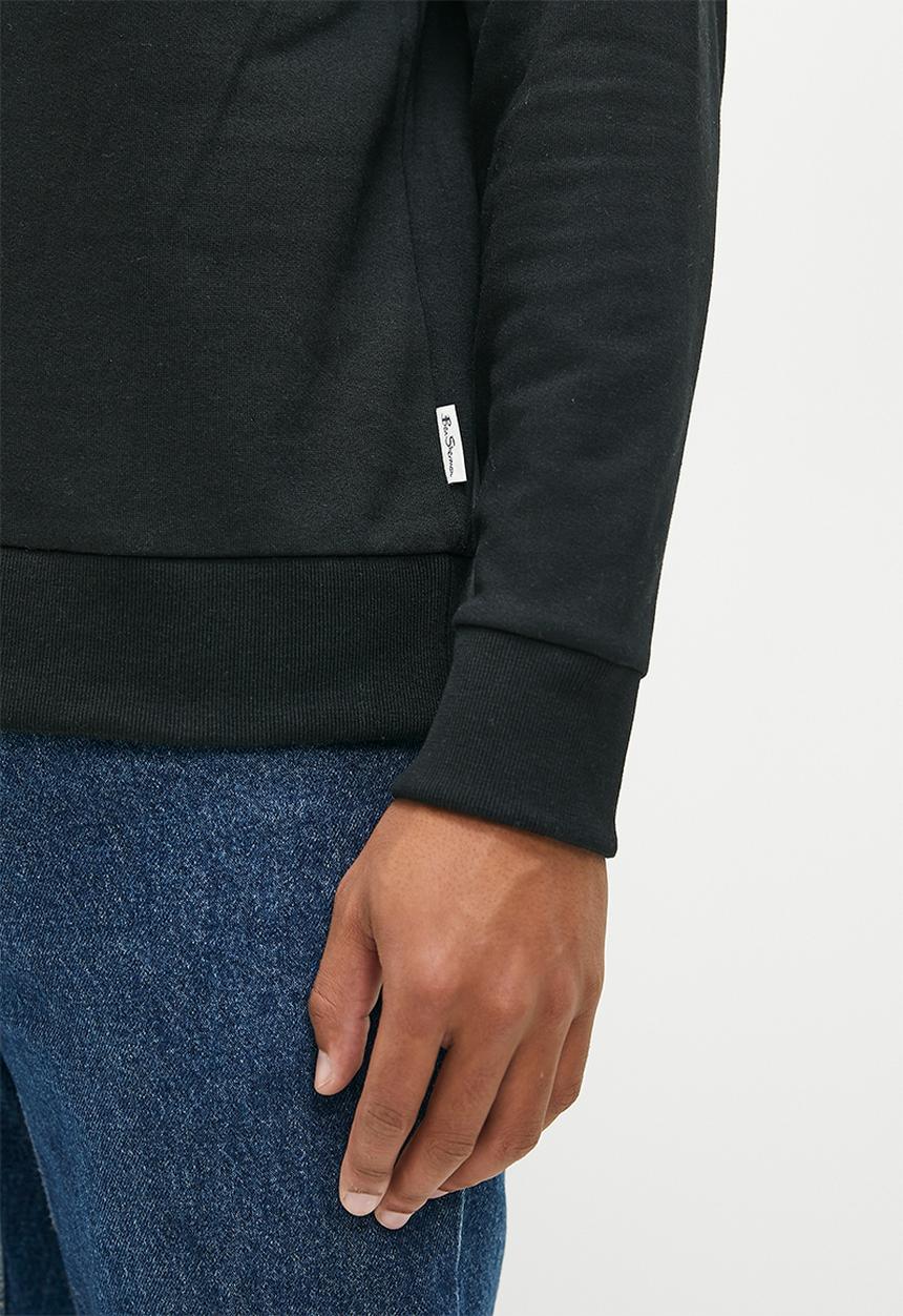 Ben Sherman - Play Tee Crew Sweater 76135 - Black