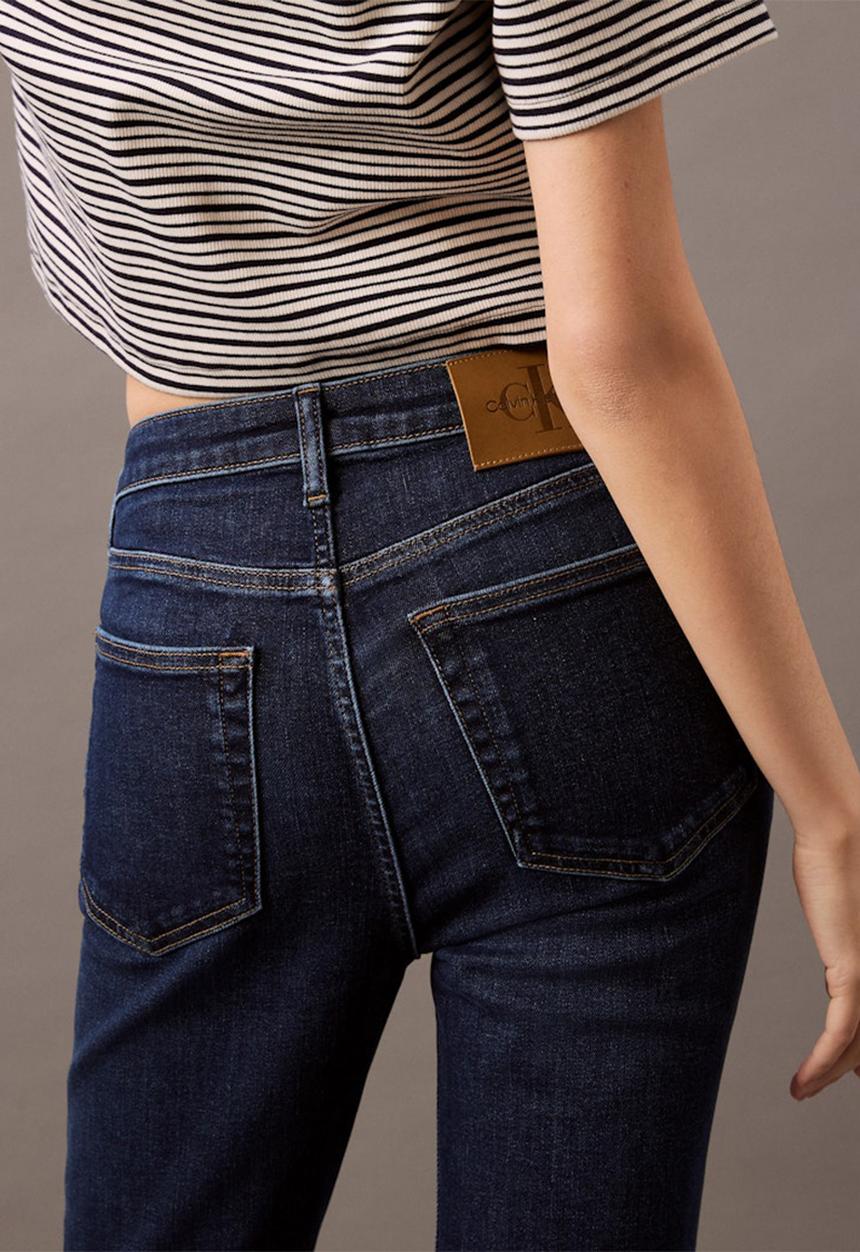 Calvin Klein - Mid rise skinny blue orbit - blue orbit