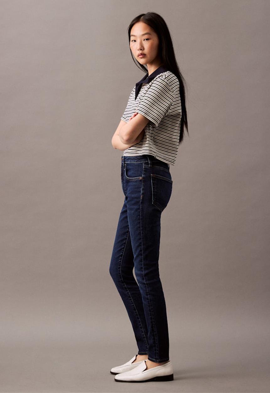 Calvin Klein - Mid rise skinny blue orbit - blue orbit