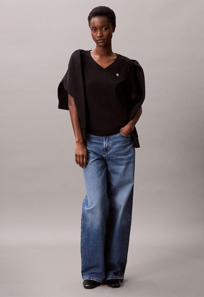 Calvin Klein - Archive jersey vnk tee eu - black