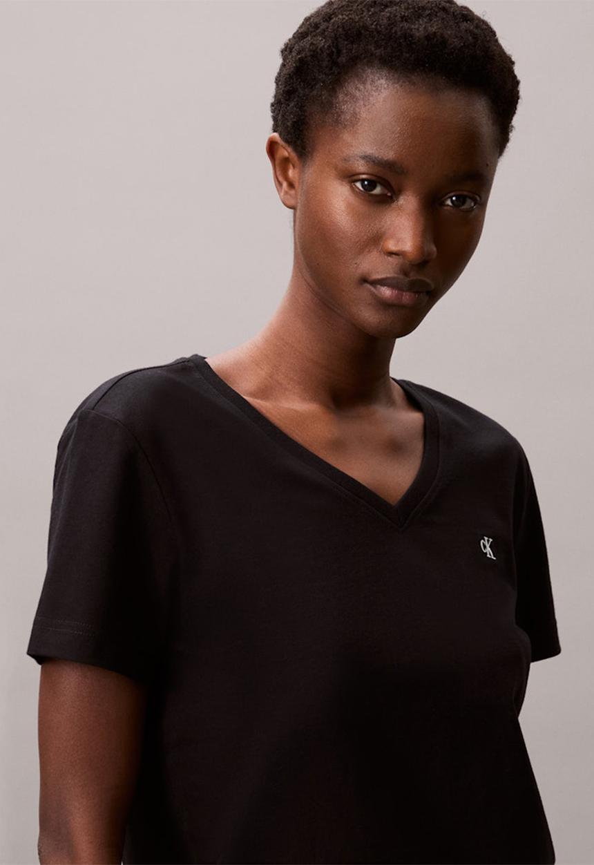 Calvin Klein - Archive jersey vnk tee eu - black
