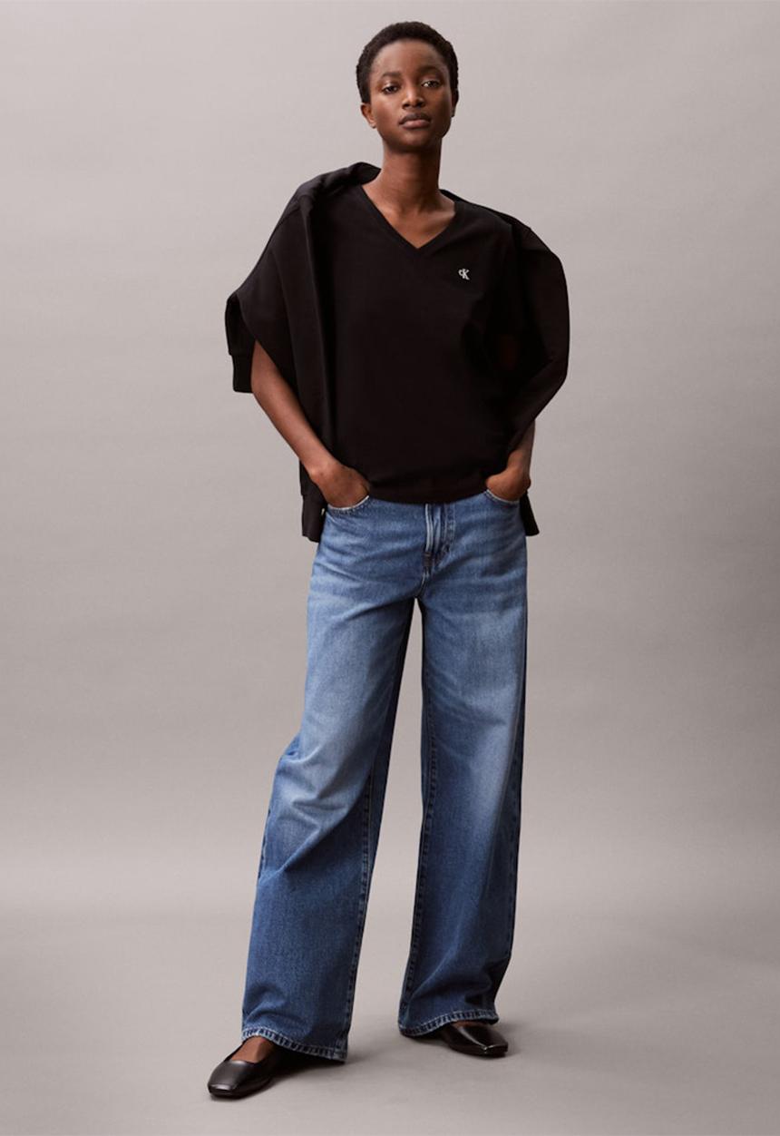 Calvin Klein - Archive jersey vnk tee eu - black