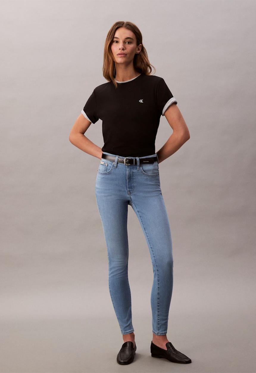 Calvin Klein - Mid rise skinny light cape - light cape