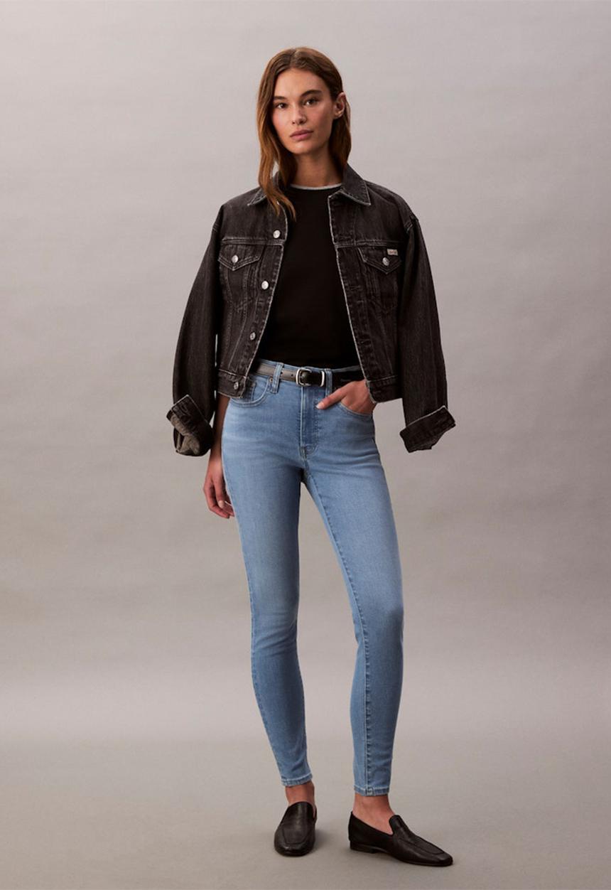 Calvin Klein - Mid rise skinny light cape - light cape
