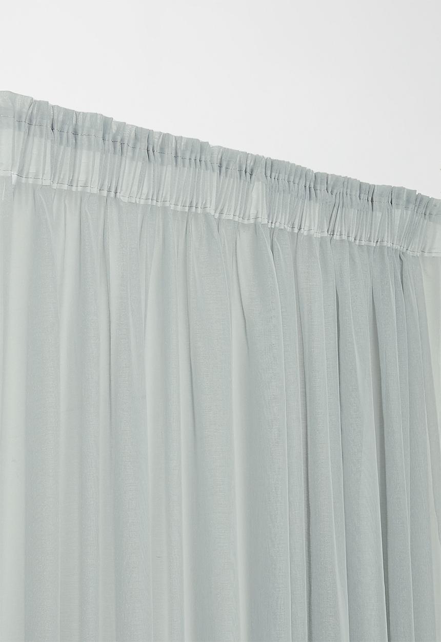 Sixth Floor - Spectra sheer Taped Curtain - Sage