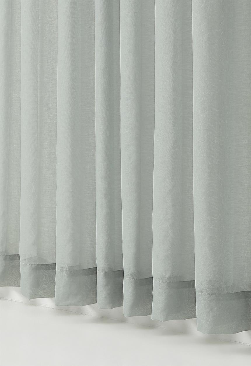 Sixth Floor - Spectra sheer Taped Curtain - Sage