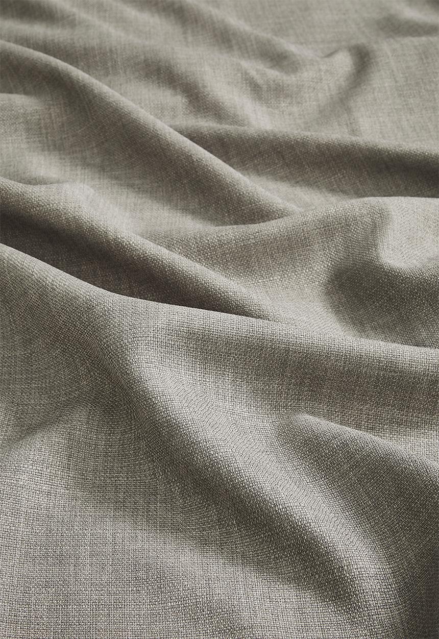 Sixth Floor - Duo Texture Eyelet Curtain - Taupe