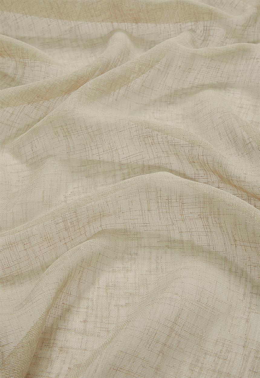 Sixth Floor - Serene sheer Taped Curtain - Natural