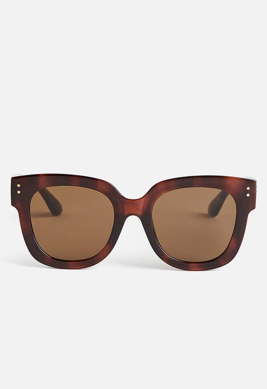 H&M - Square sunglasses - brown/tortoiseshell-patterned