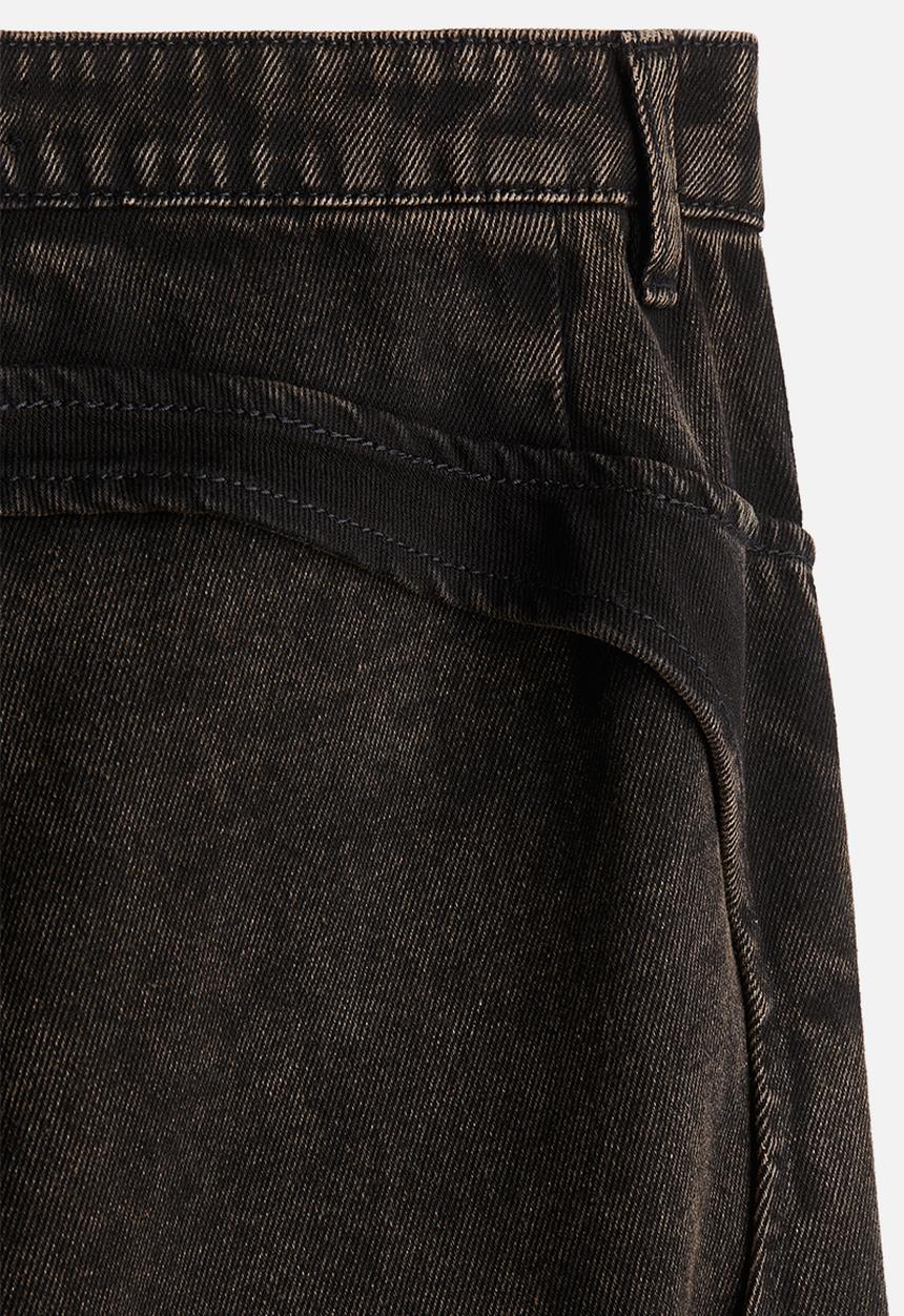 H&M - Lorena Saravia H&M: Chaps-layered trousers - brown
