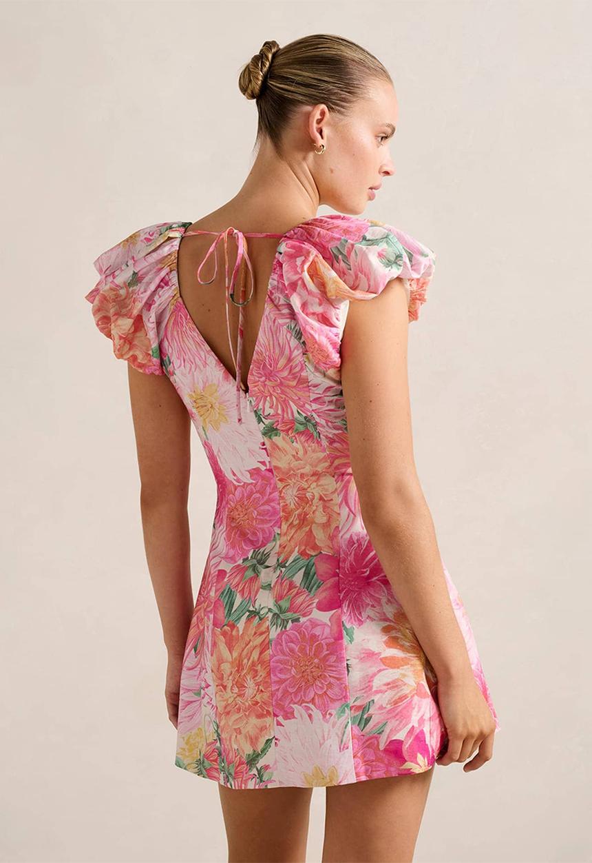 Forever New - Elyssa Puff Sleeve Mini Dress