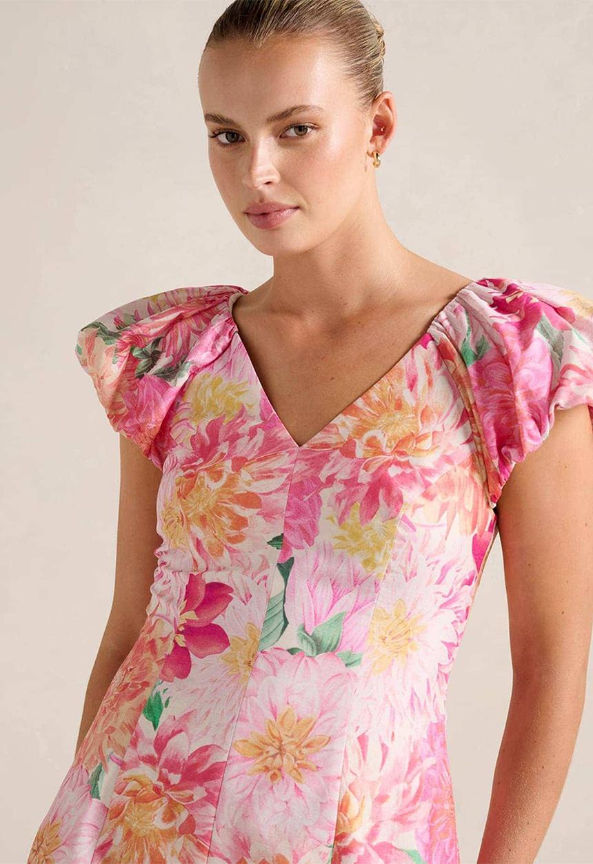 Forever New - Elyssa Puff Sleeve Mini Dress