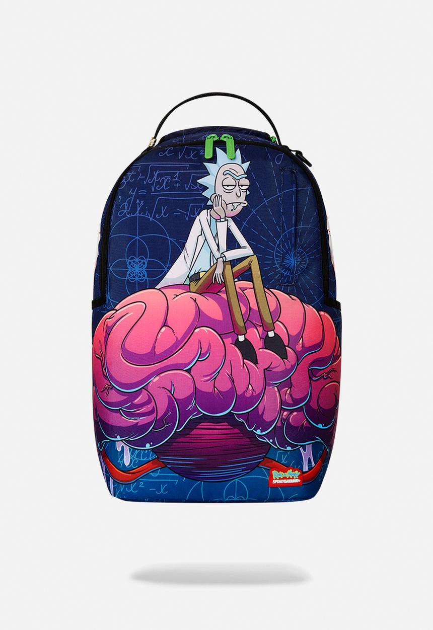 Sprayground - Rick and morty brain shark dlxr backpack- multi