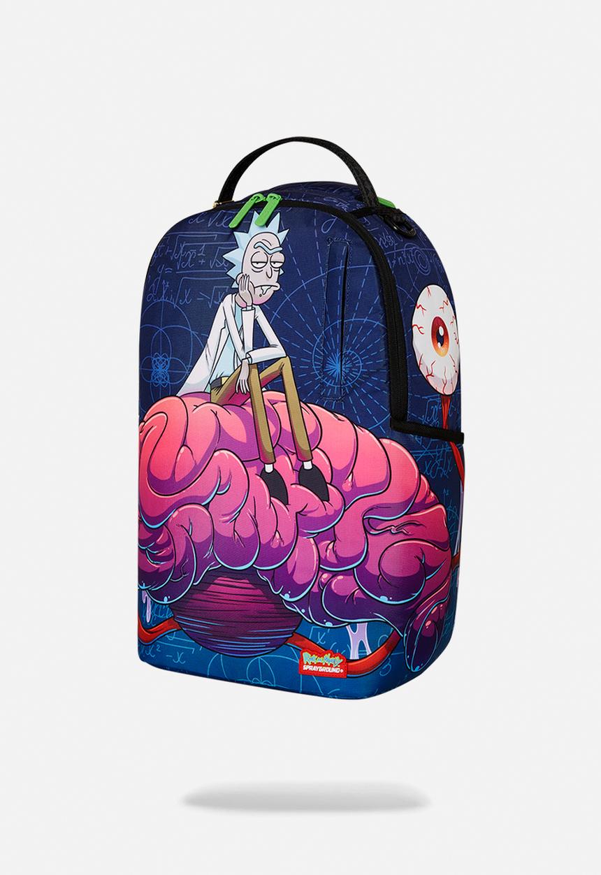 Sprayground - Rick and morty brain shark dlxr backpack- multi