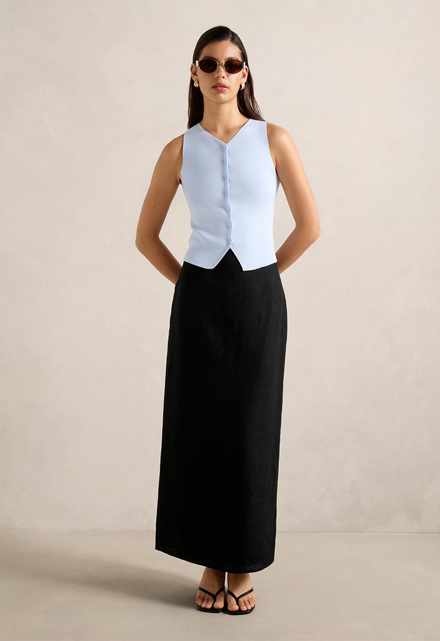 Forever New - Raya Ribbed Knitted Tank Top