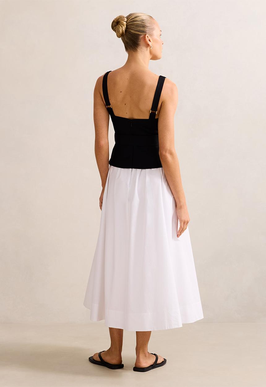 Forever New - Celina 2 In 1 Linen Cotton Midi Dress