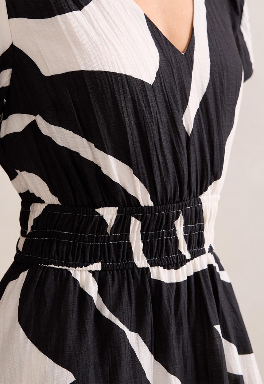 Forever New - Mara Puff Sleeve Cotton Midi Dress
