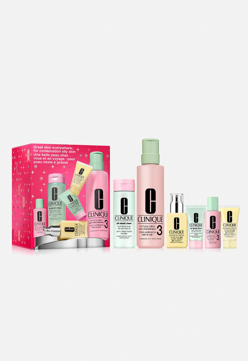 Clinique - Great Skin Everywhere Set: For Combination Oily Skin