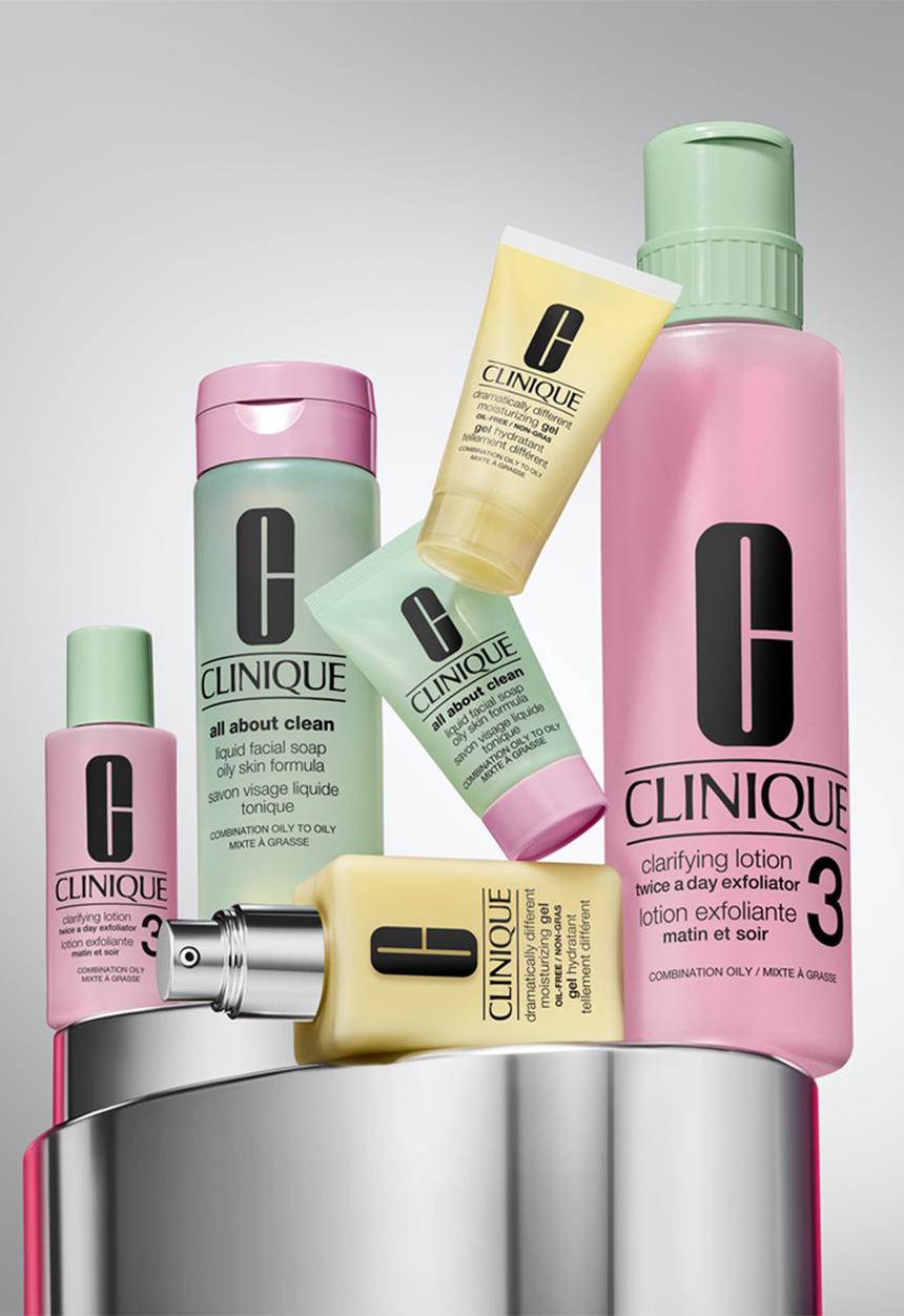 Clinique - Great Skin Everywhere Set: For Combination Oily Skin