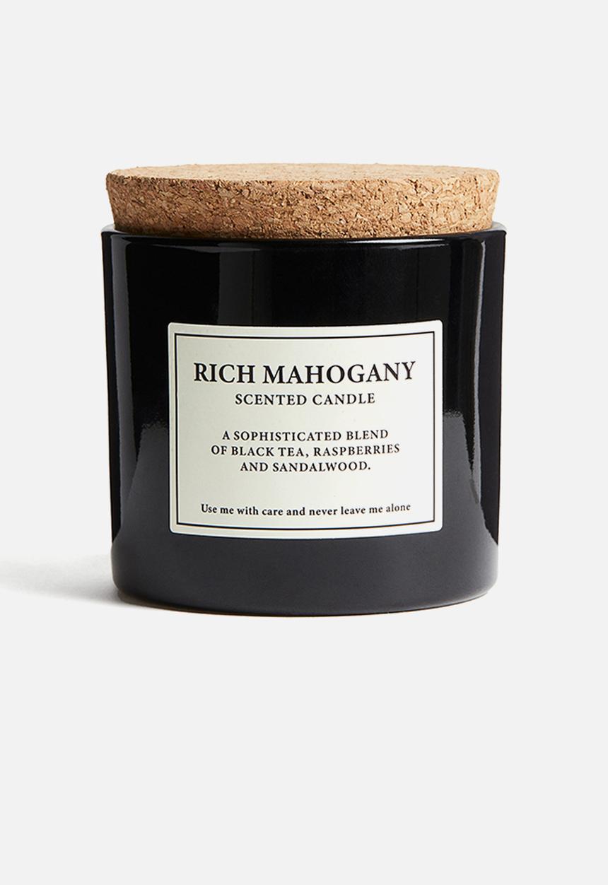 H&M - Cork-lid scented candle - rich mahogany