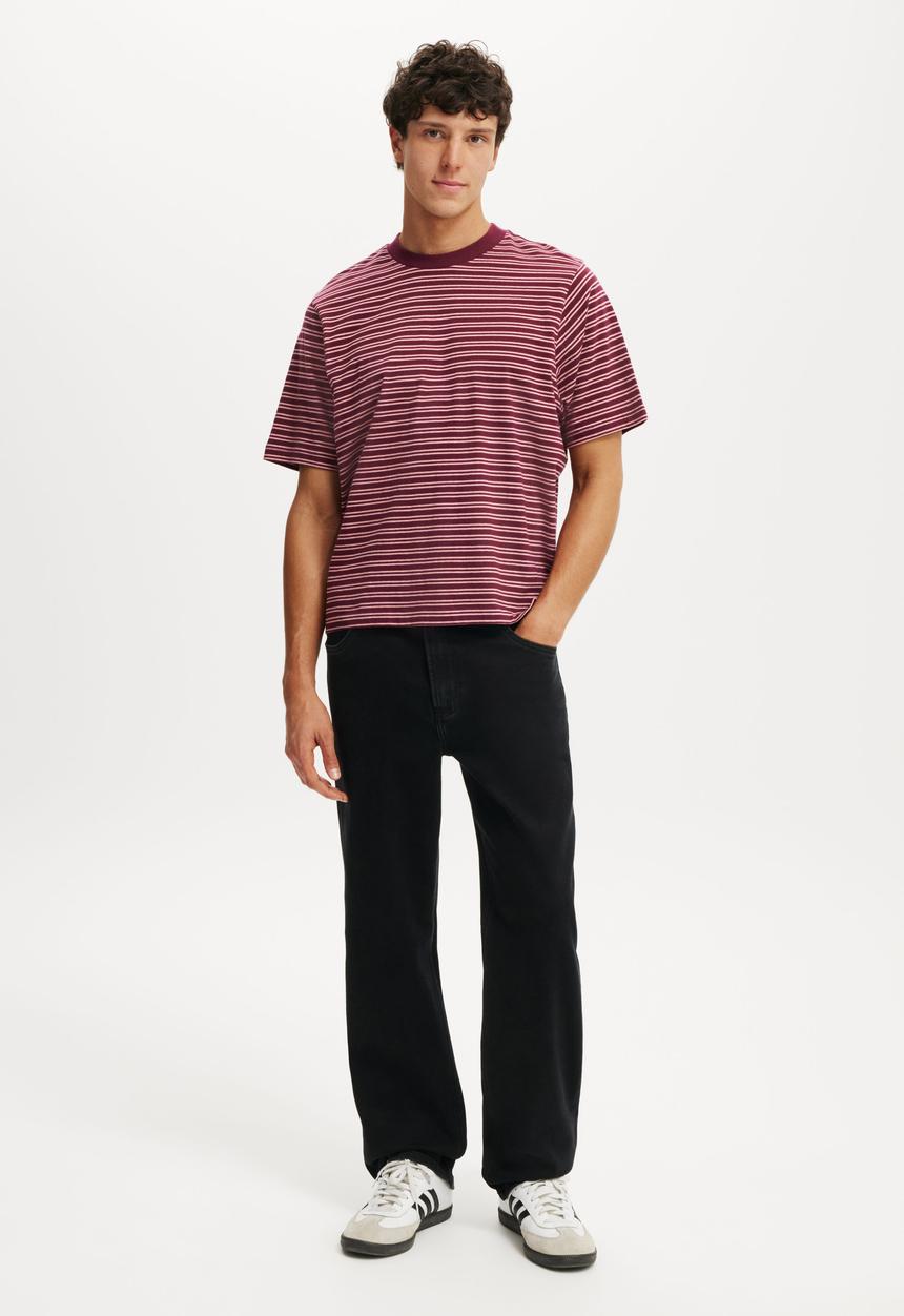 Cotton On - Loose Straight Jean - Roan Black
