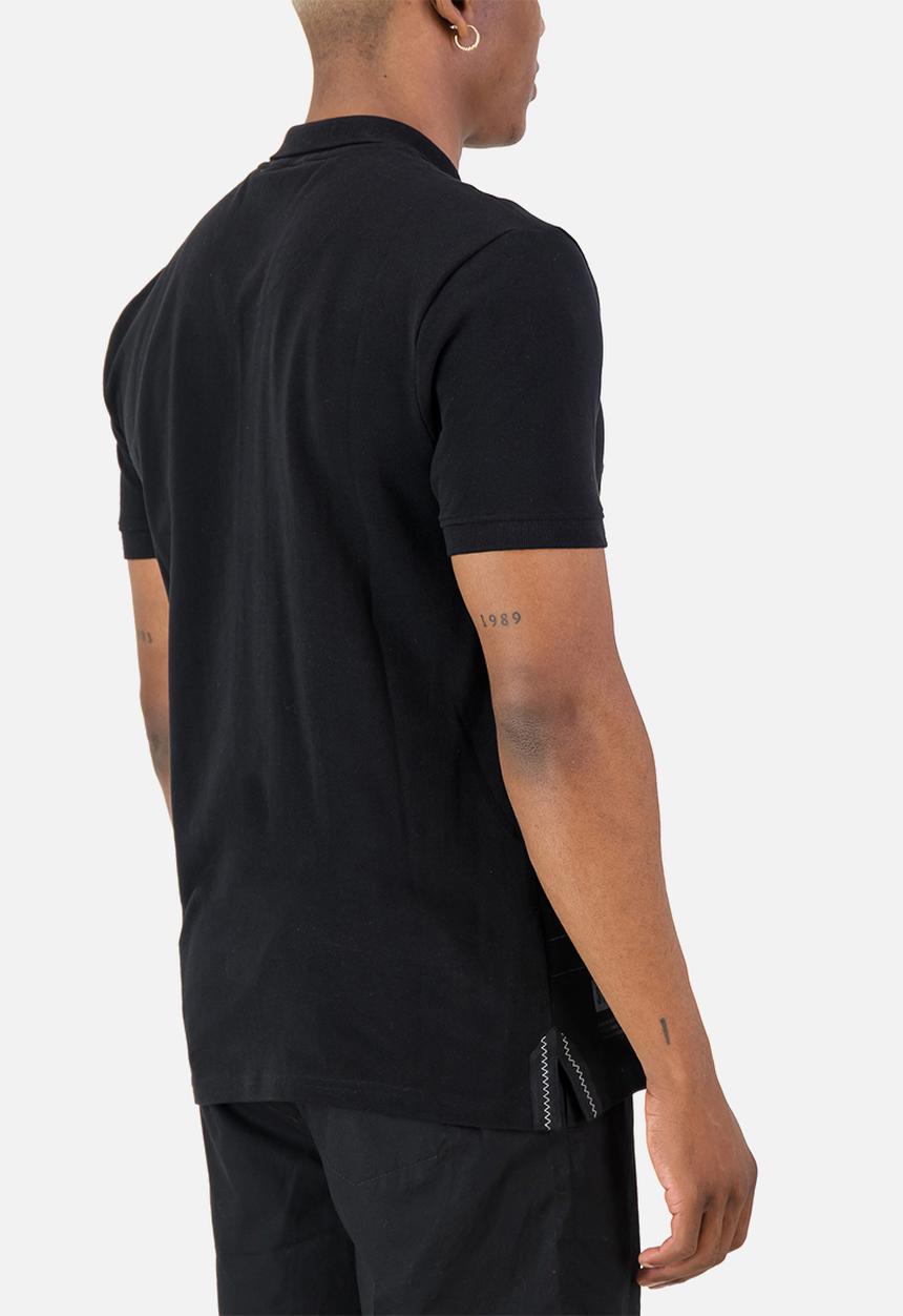 S.P.C.C - Orbit Golfer  - Black Regular Fit Fashion Polos Black