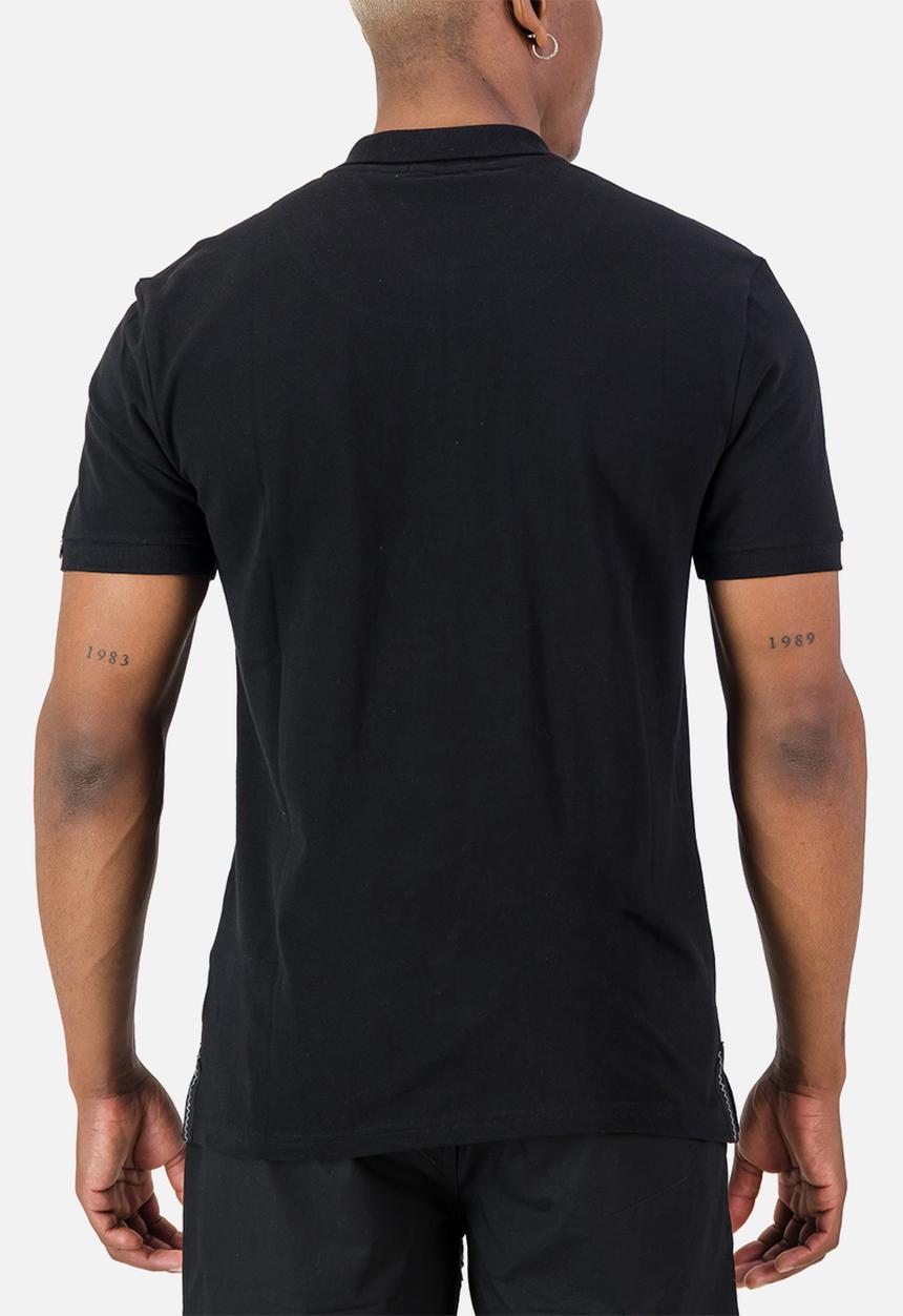 S.P.C.C - Orbit Golfer  - Black Regular Fit Fashion Polos Black
