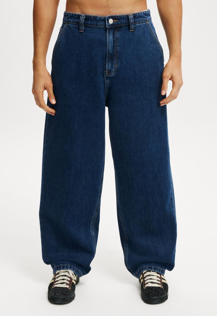Cotton On - Baggy Skater Jean - Crash Blue