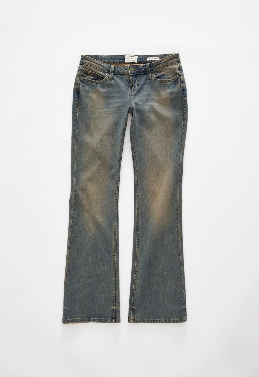 Cotton On - Low rise bootcut jean - rusty blue