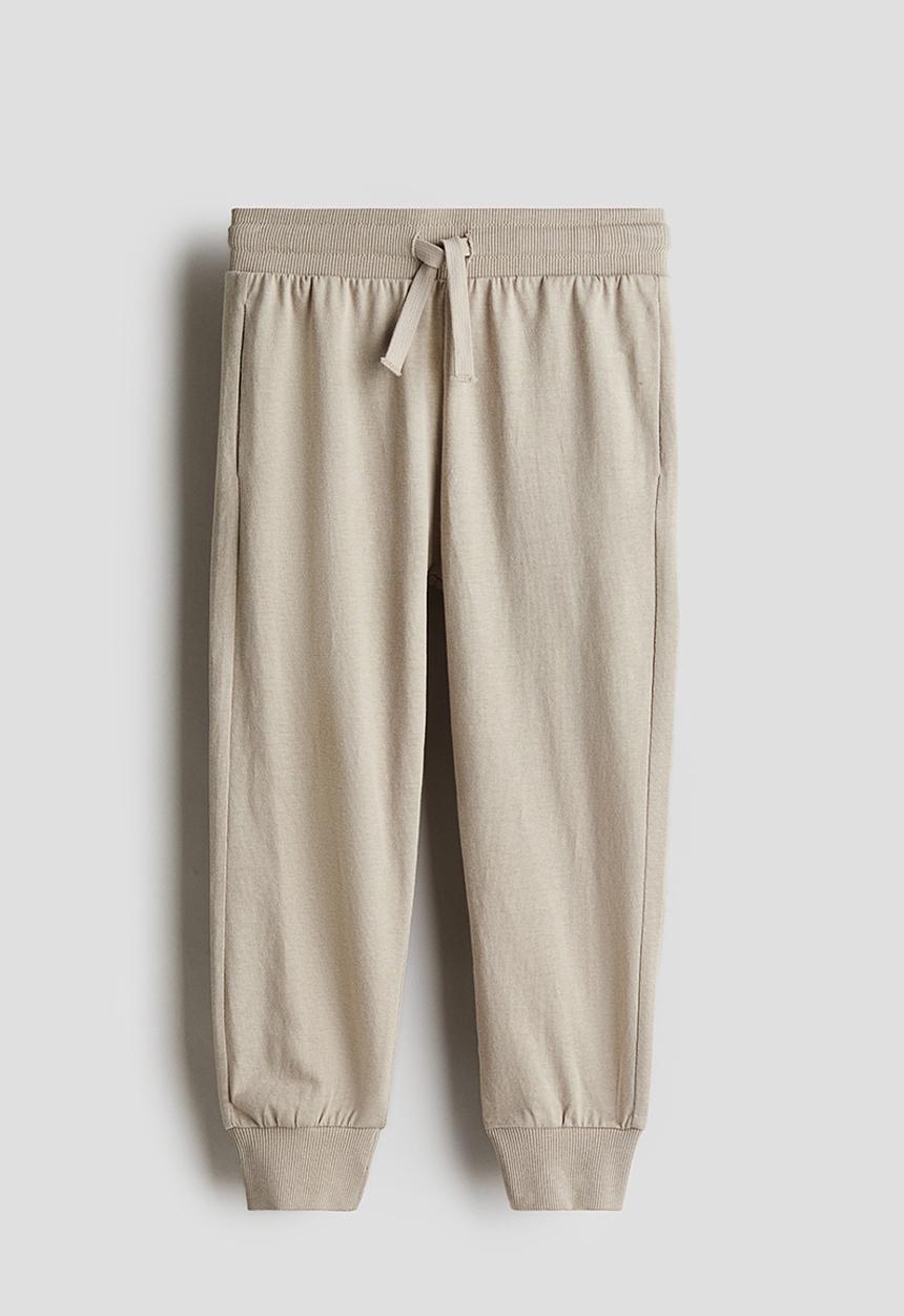 H&M - Jersey joggers - beige