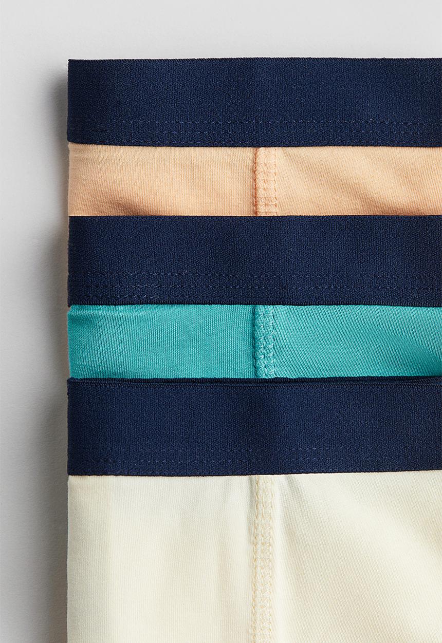 H&M - 5-Pack trunks - orange/turquoise