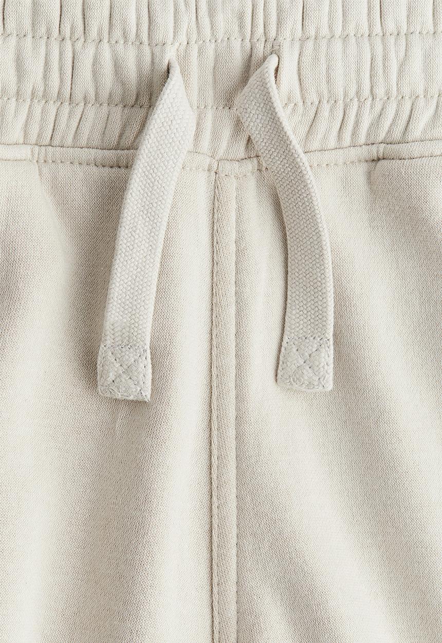 H&M - Sweatshirt shorts - light beige