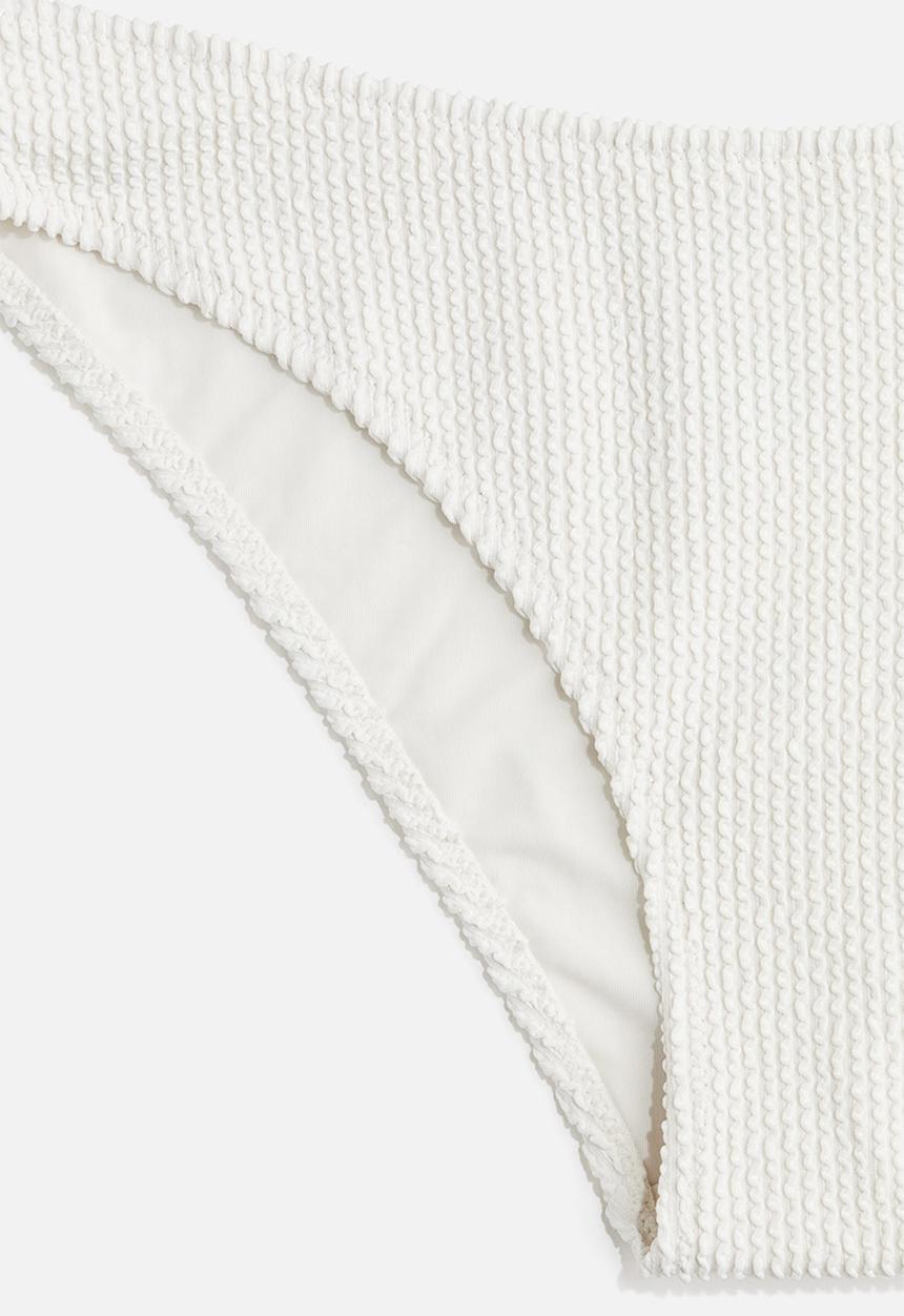 H&M - Cheeky bikini bottoms - white