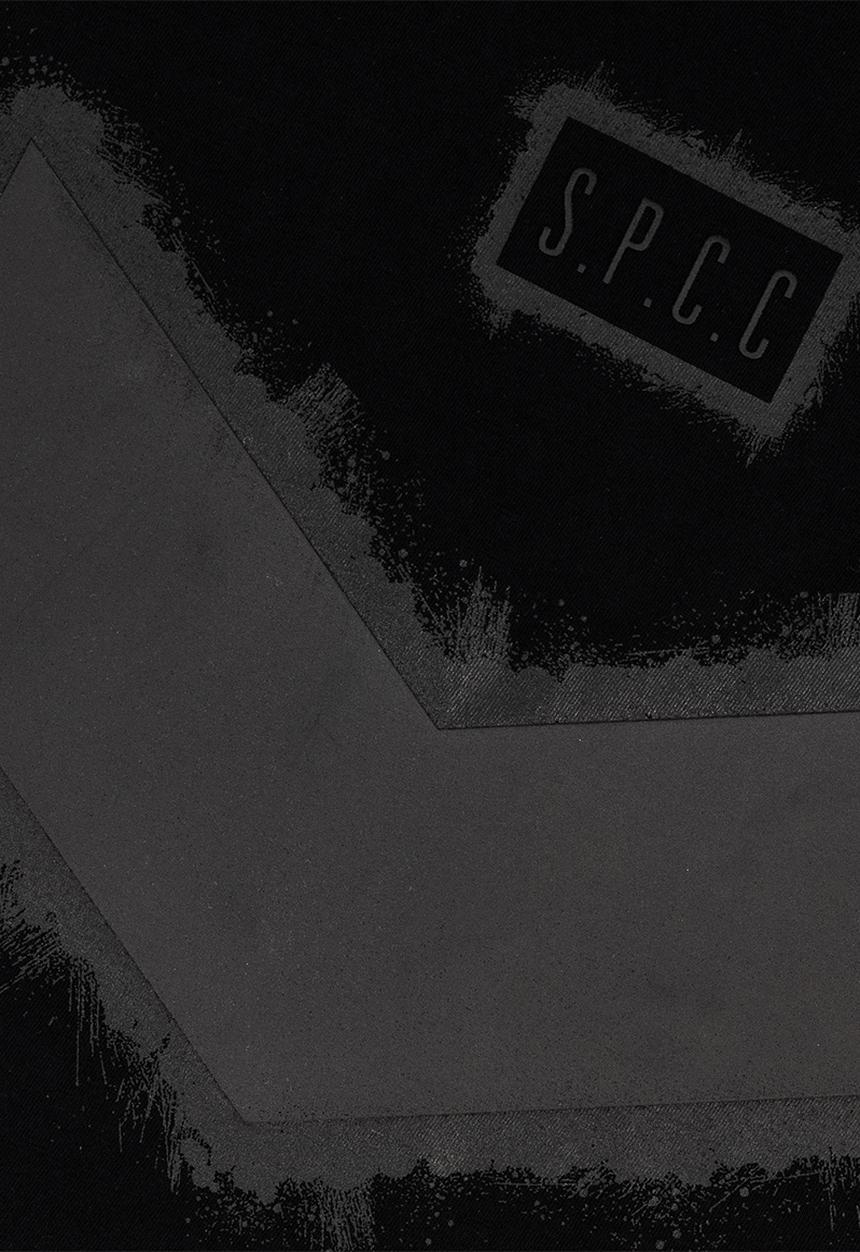 S.P.C.C - Hendrix Tee  - Regular Fit Fashion Tees Black