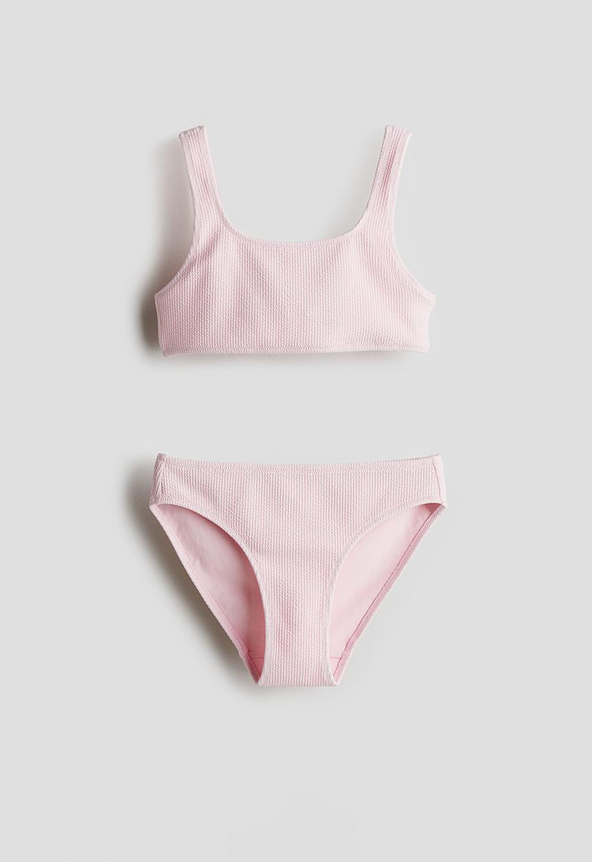 H&M - Textured bikini - light pink