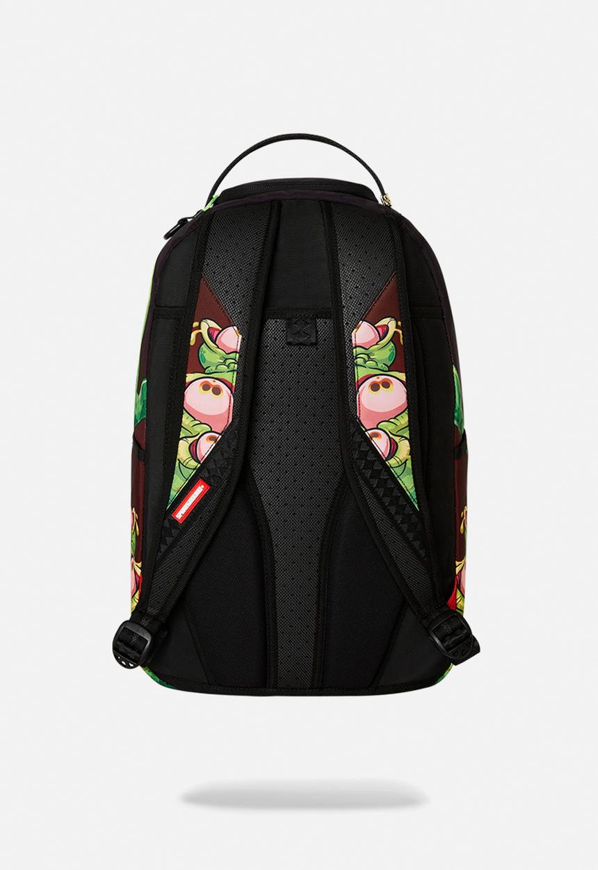 Sprayground - Rick and morty dlxr alien mouth half sharkmouth dlxr backpack - black