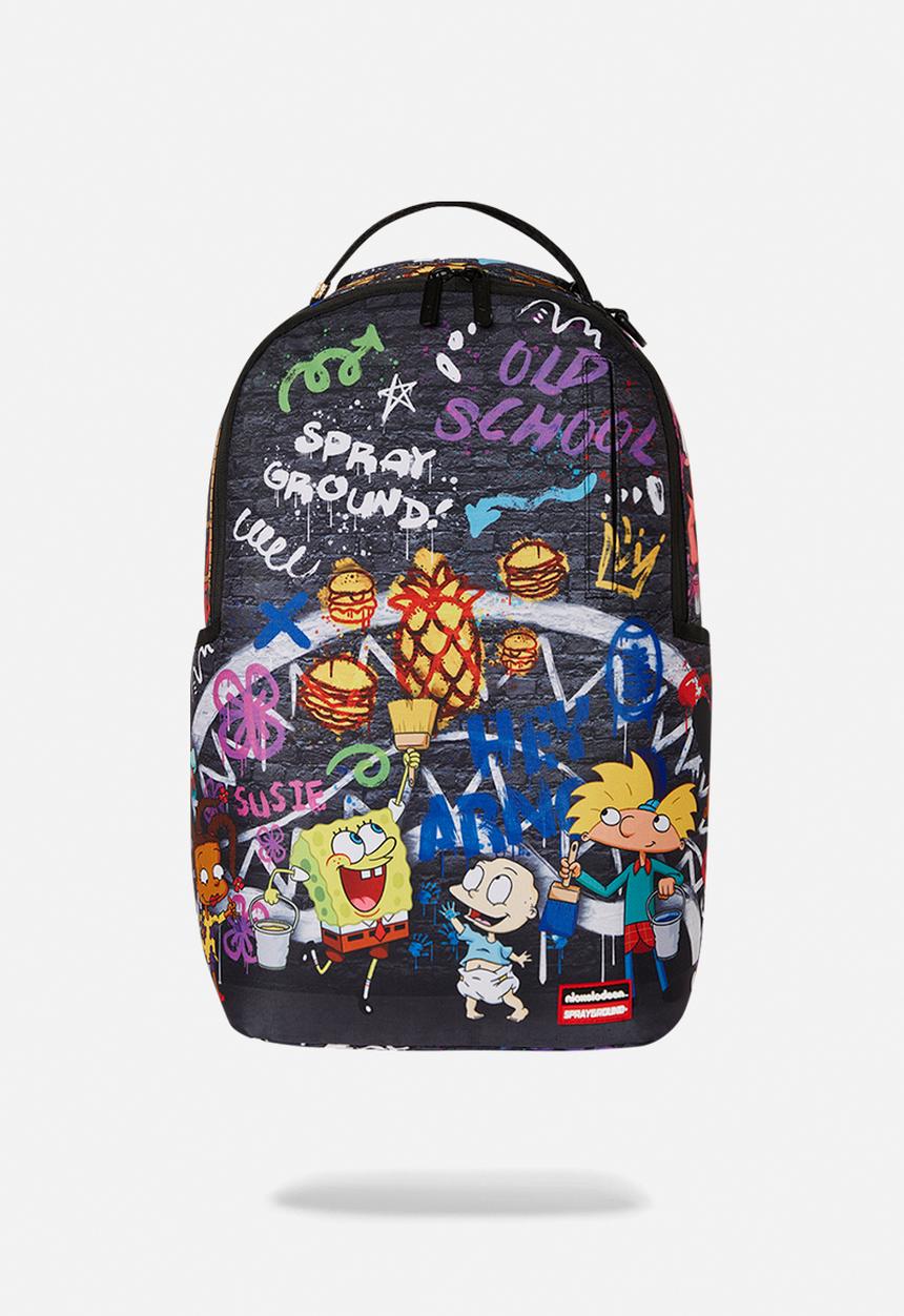 Sprayground - 90s nick characters painting dlxr backpack - multi