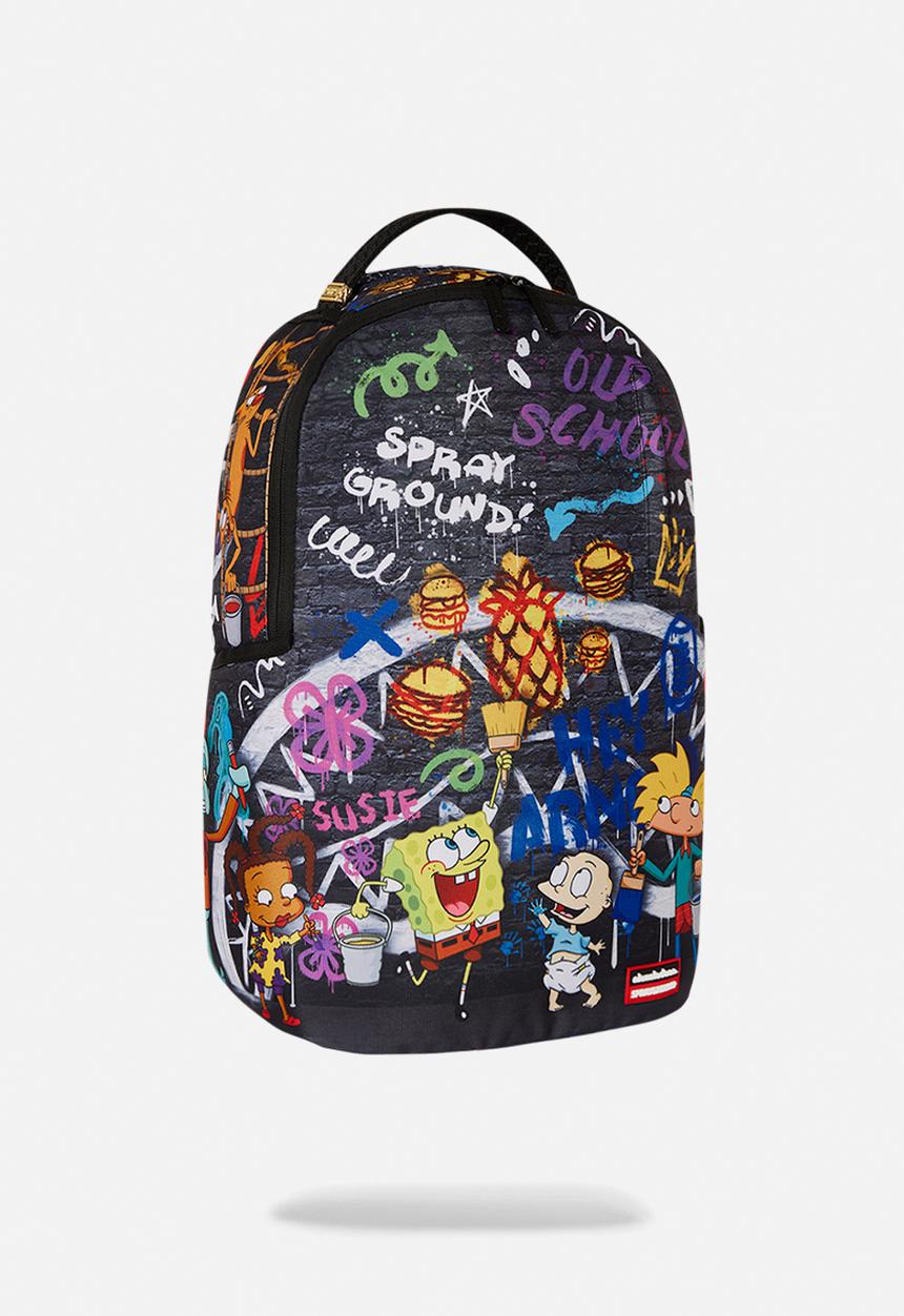 Sprayground - 90s nick characters painting dlxr backpack - multi