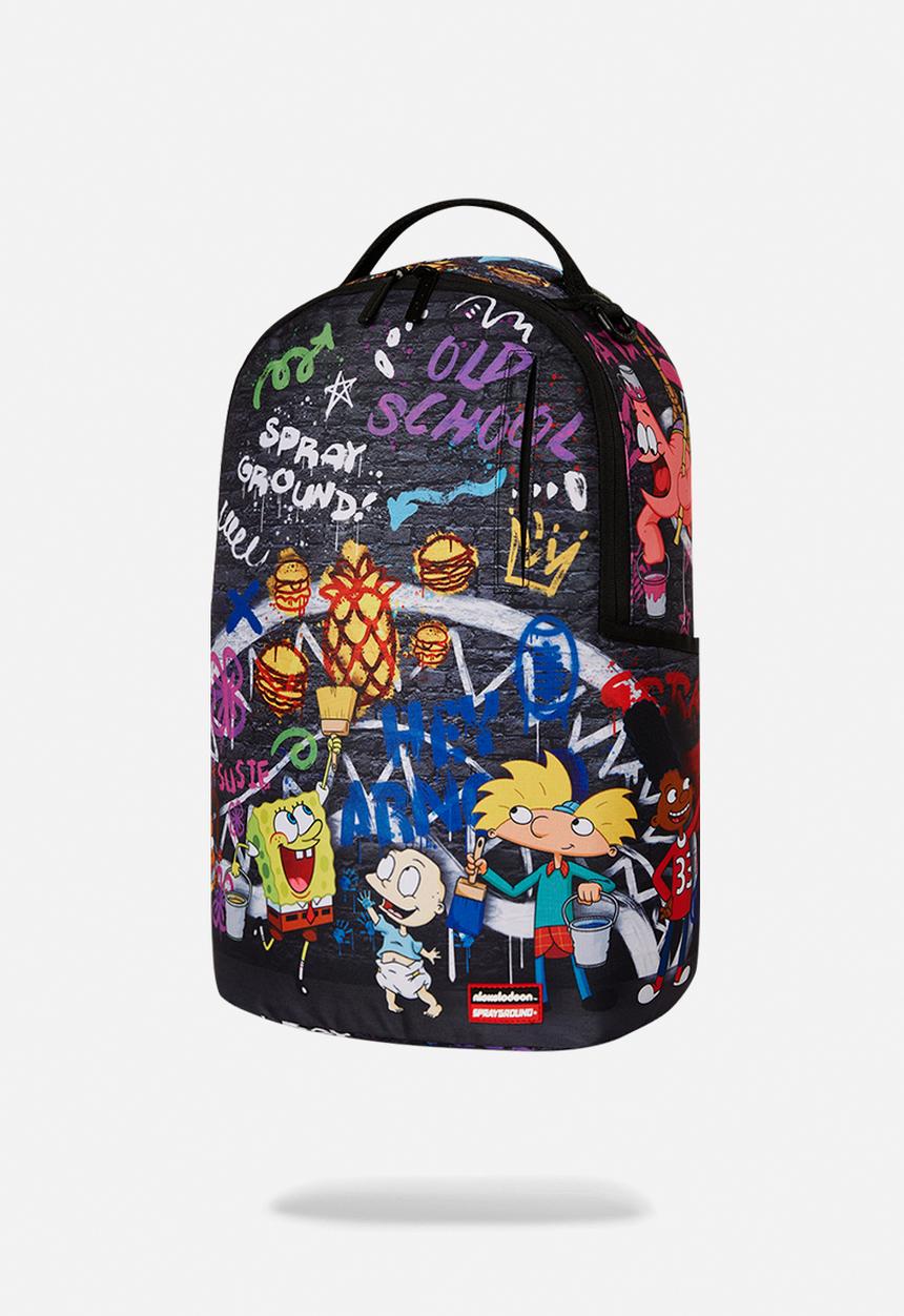 Sprayground - 90s nick characters painting dlxr backpack - multi