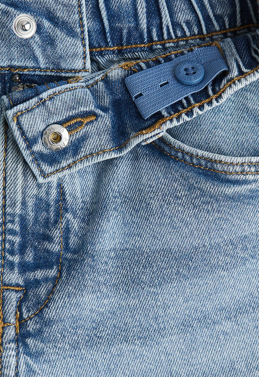 H&M - Loose fit denim shorts - denim blue