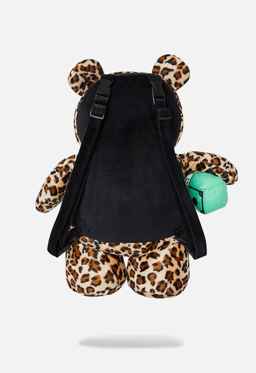 Sprayground - Leopard money bear backpack - brown