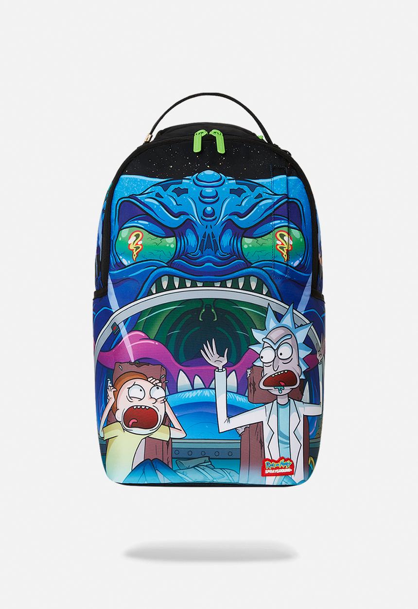 Sprayground - Rick and morty space chase backpack - blue